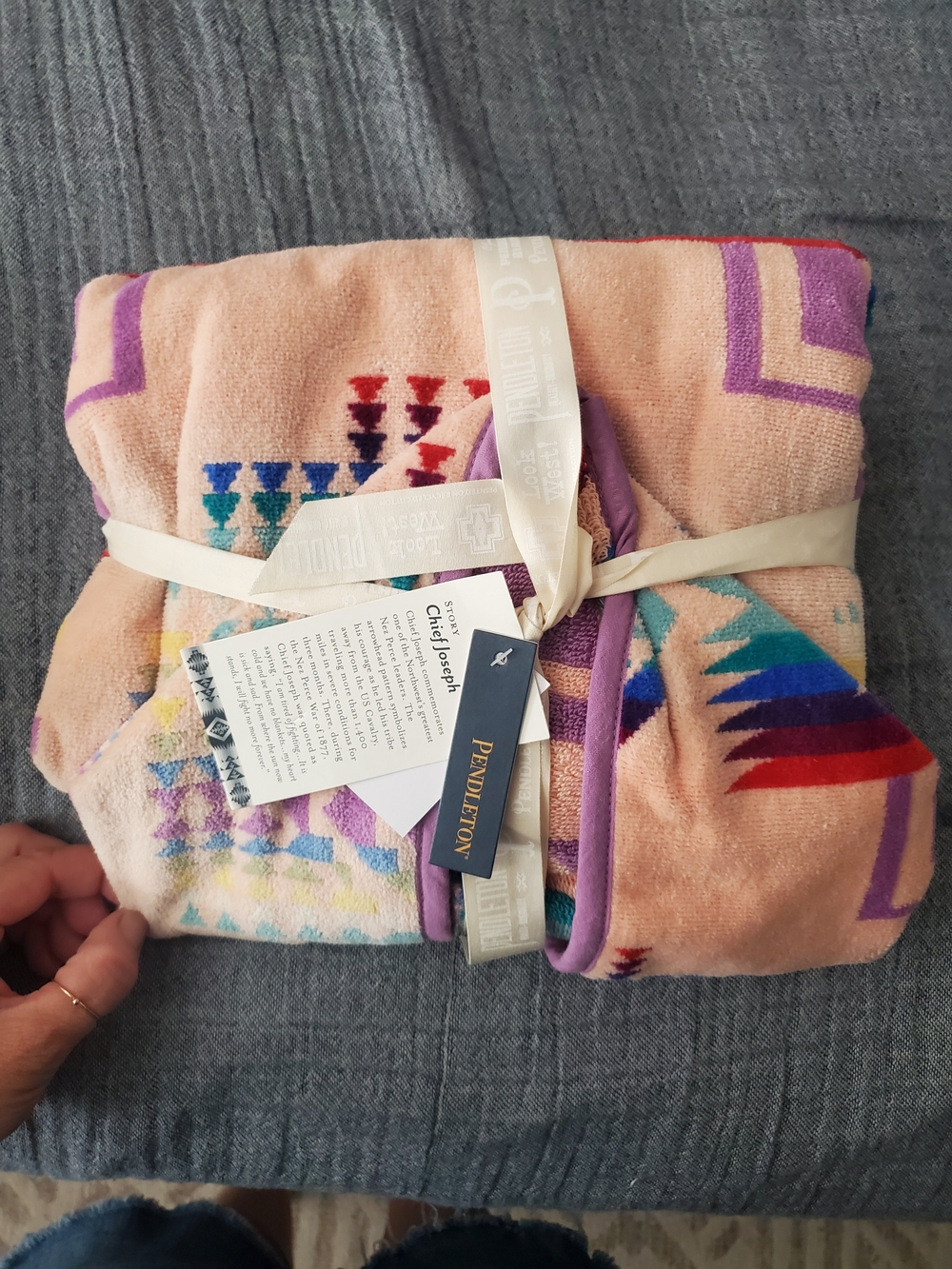 Pendleton Chief Joseph Hooded Towel